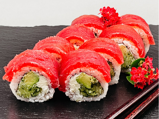 Uramaki Aksamitny dragon (8 szt)